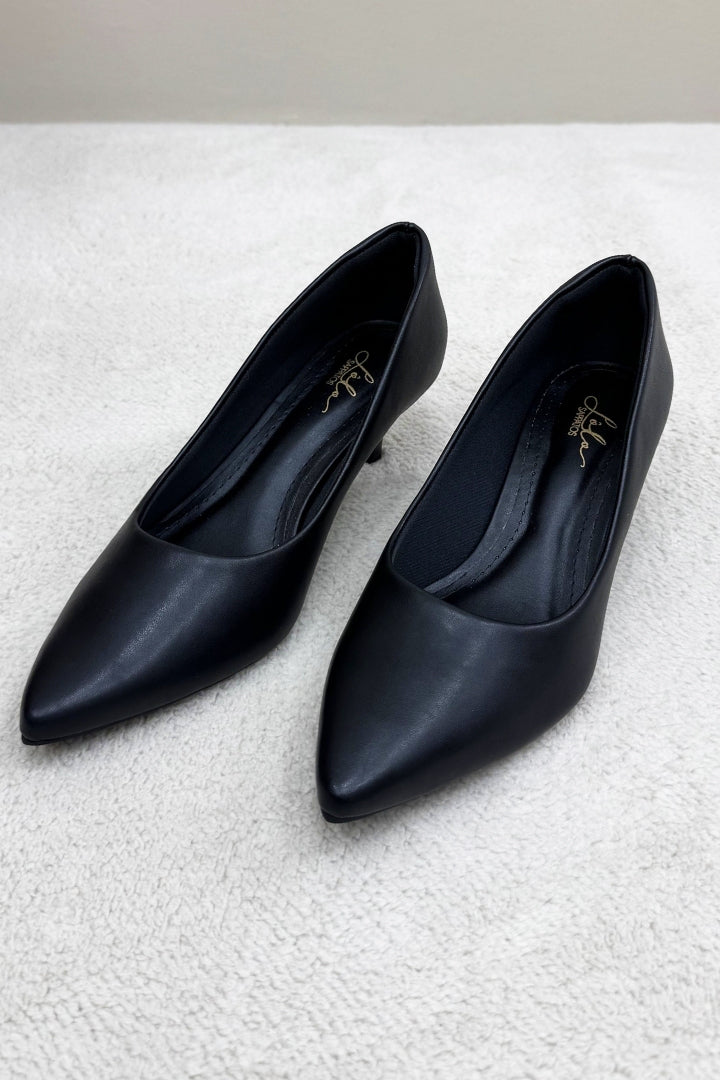 Scarpin Preto Baixo