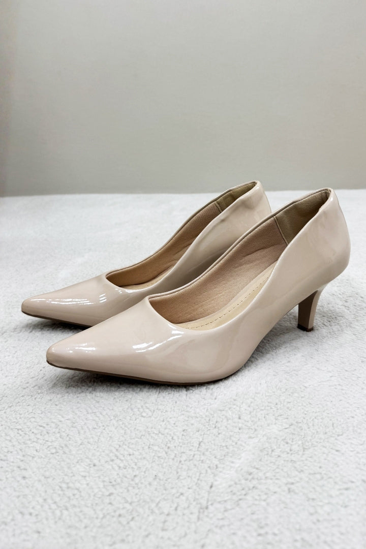 Scarpin Bege Baixo
