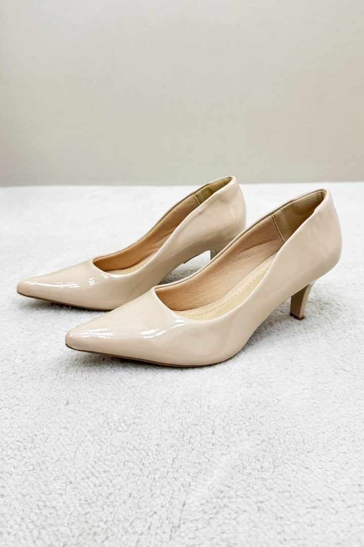 Scarpin Bege Baixo