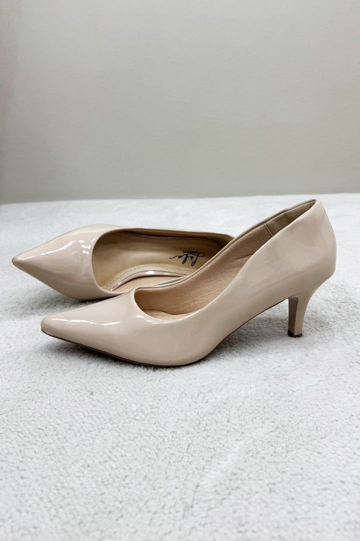 Scarpin Bege Baixo