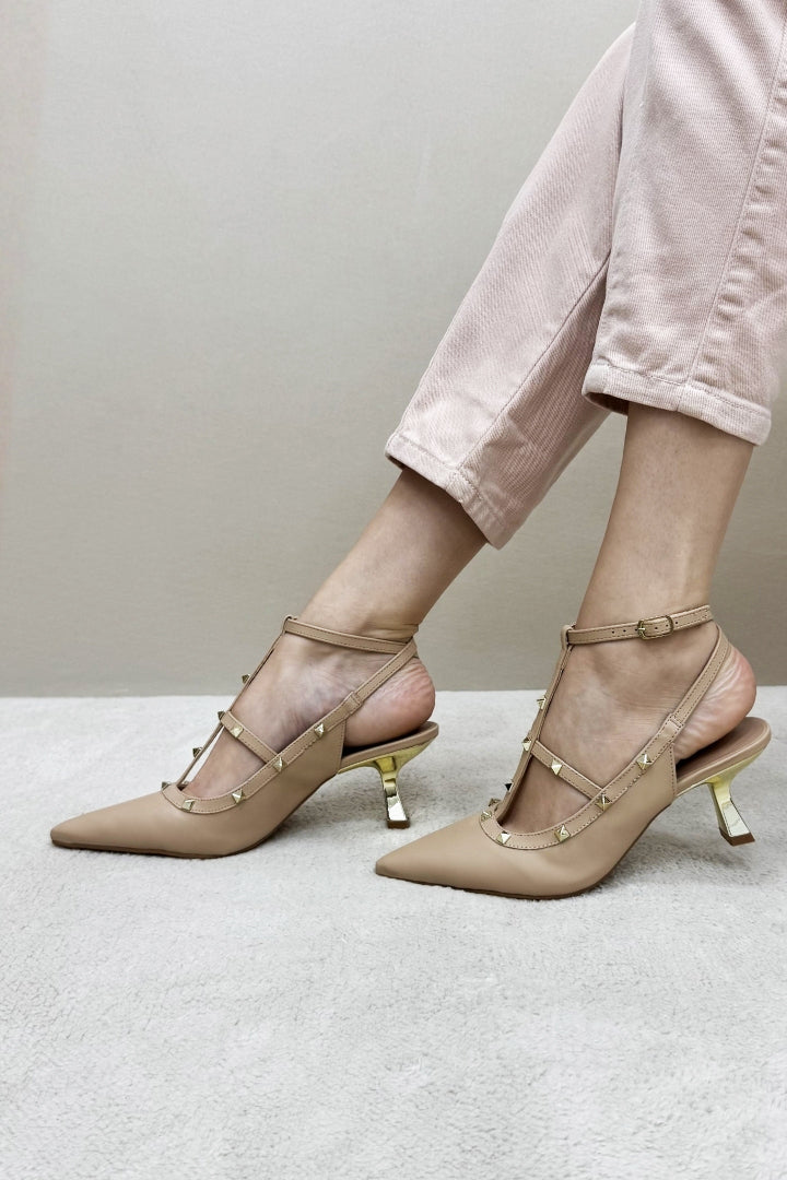 Scarpin Nude Spike