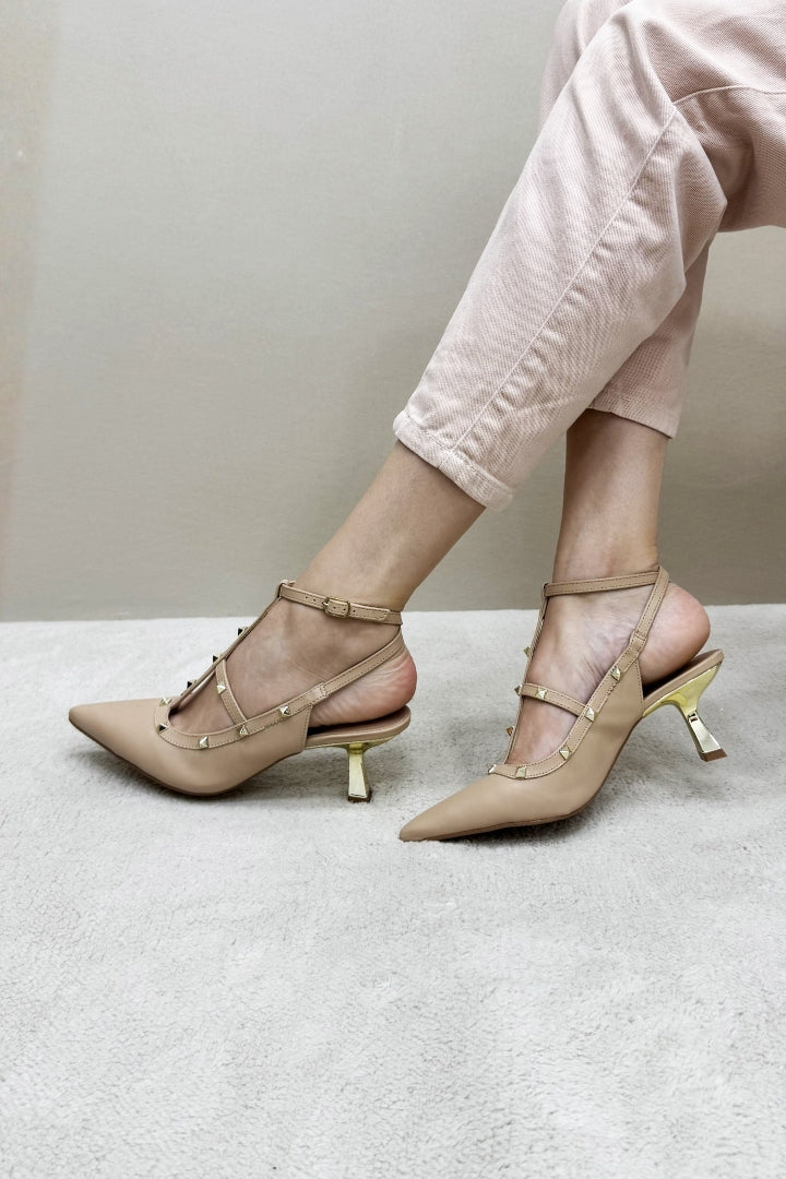 Scarpin Nude Spike