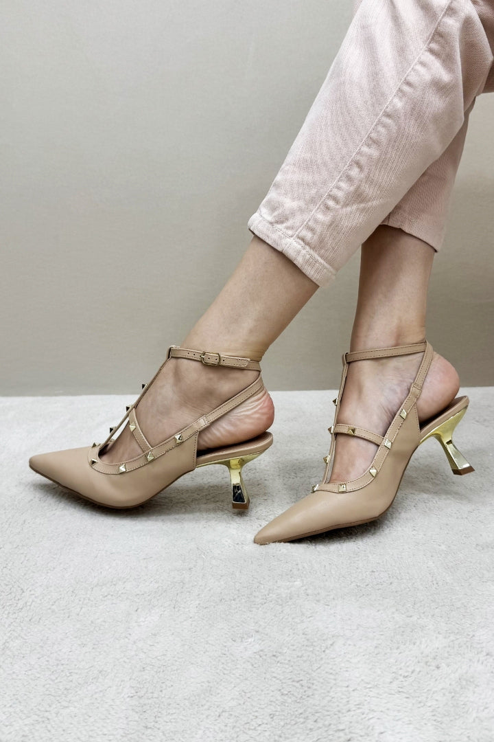 Scarpin Nude Spike