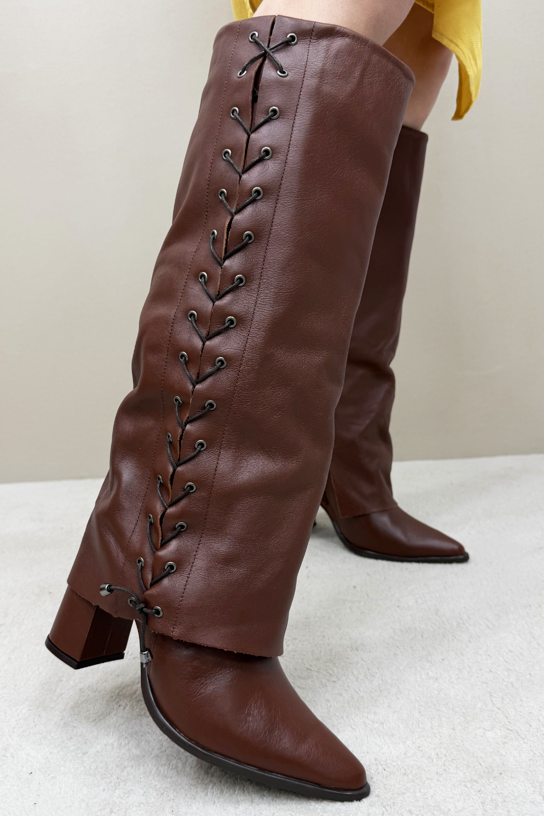 Bota Capa Nicoli Couro