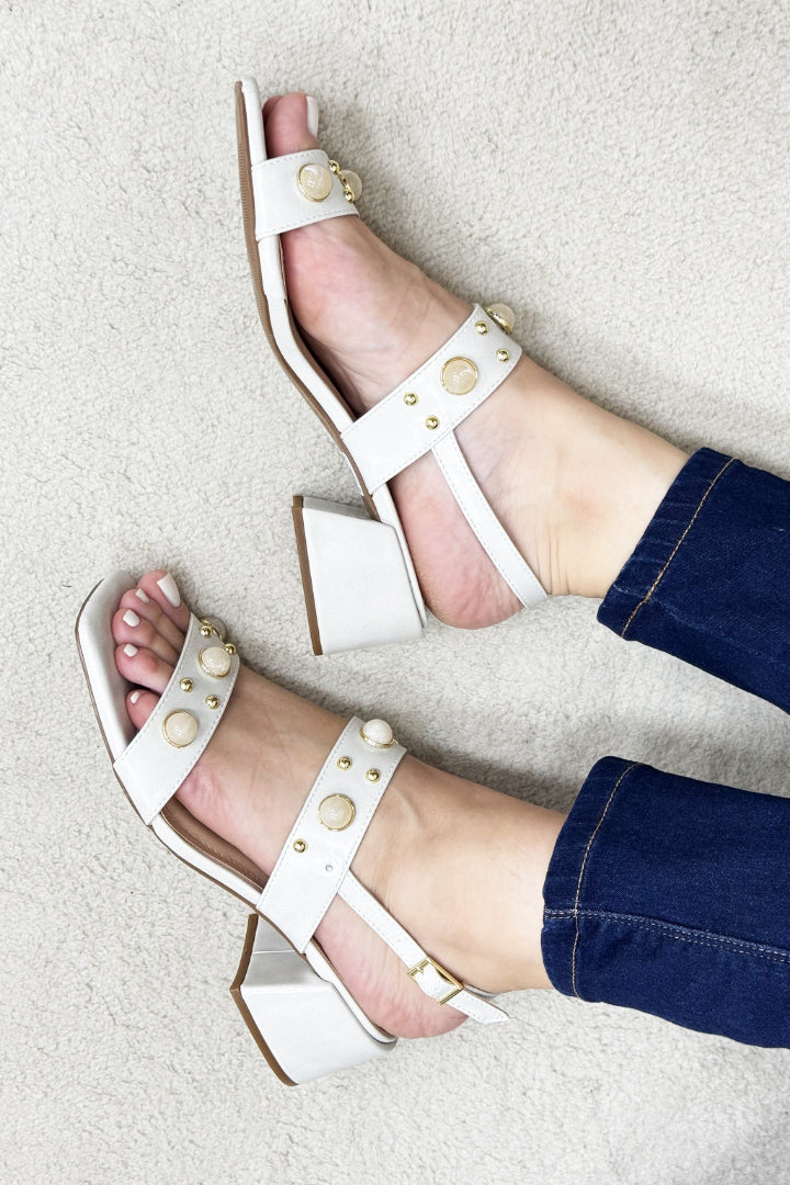 Sandália Trya Off White